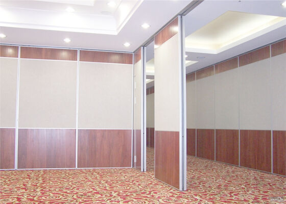 O móvel da Índia seleciona paredes de separações de dobramento deslizantes acústicas de madeira da sala