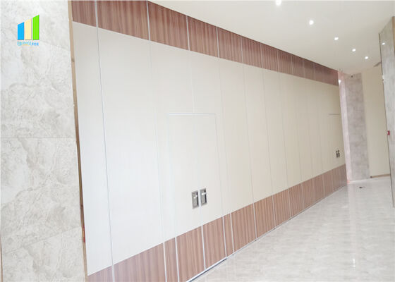 Escritório de alumínio móvel do painel removível acústico da isolação sadia que desliza a parede de separação para a sala de reunião