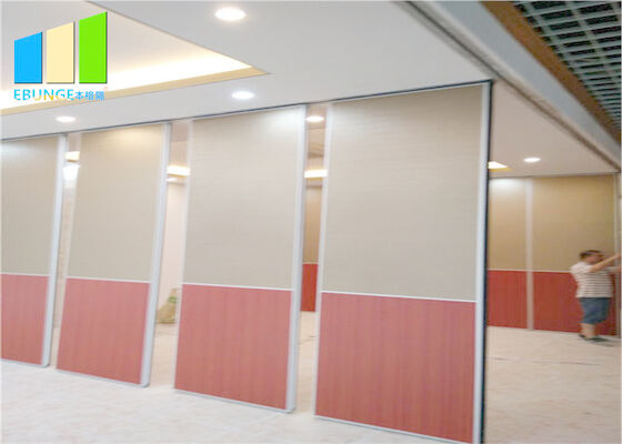 MDF que faz isolamento sonoro paredes de separação móveis para o hotel do escritório