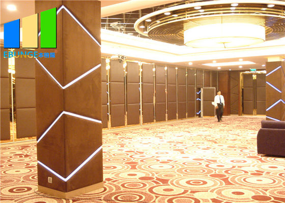 Fornecedor acústico removível de cinco paredes de separação da tela do hotel da estrela
