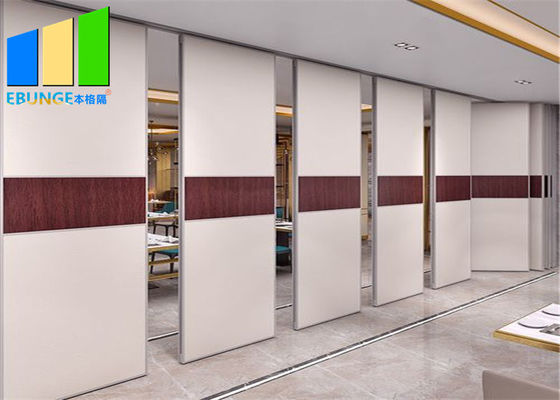 Separação sadia da prova do MDF da sala de reunião que dobra paredes de separação móveis