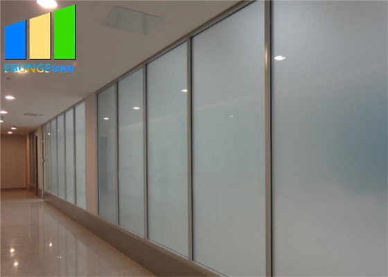 Parede de separação de vidro modular Demountable amigável de Eco para o prédio de escritórios