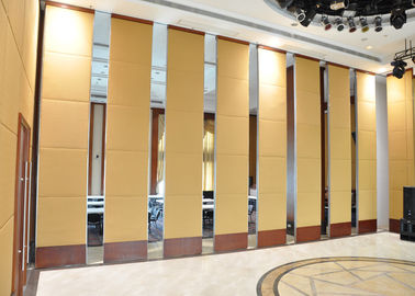 Portas internas vitrificadas dobra do Bi das paredes do móvel da sala para os painéis do escritório 100mm