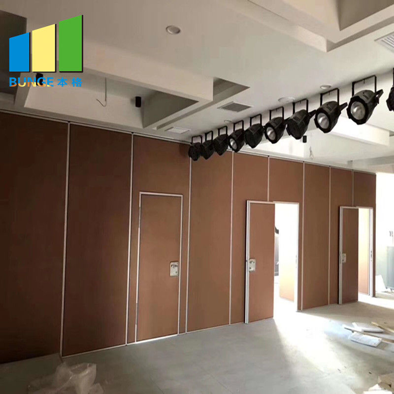Parede móvel acústica que dobra-se deslizando paredes de separação para o salão de baile de Salão do banquete do hotel